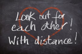 Look out for eachother with distance