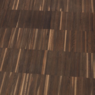 Solid oak on edge parquet