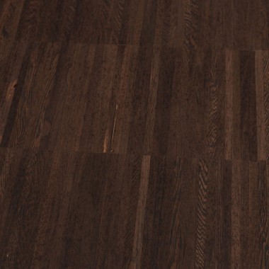 Solid wenge on edge parquet