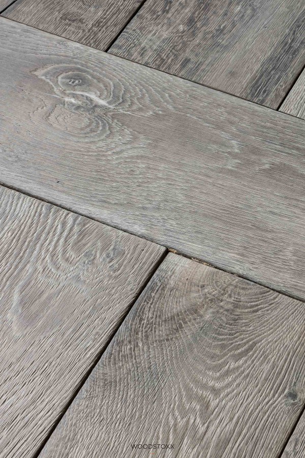 Solid Wood Parquet Aged Oak