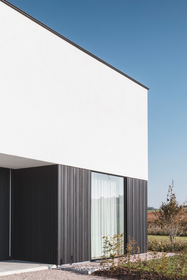 Facade Cladding Black-Out Unicus Thermo Ayous