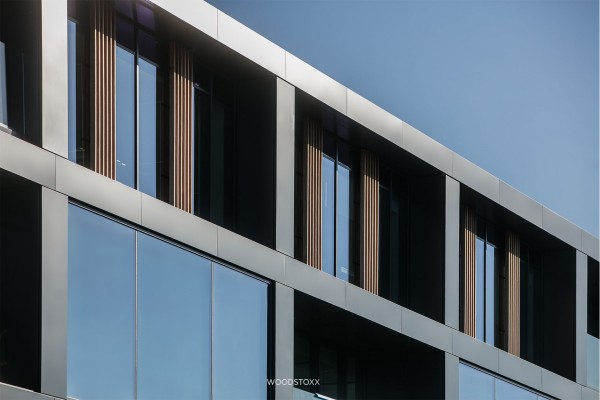 Facade Cladding Afzelia Lamella