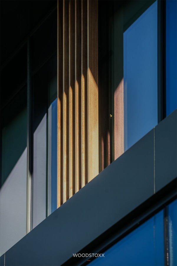 Facade Cladding Afzelia Lamella