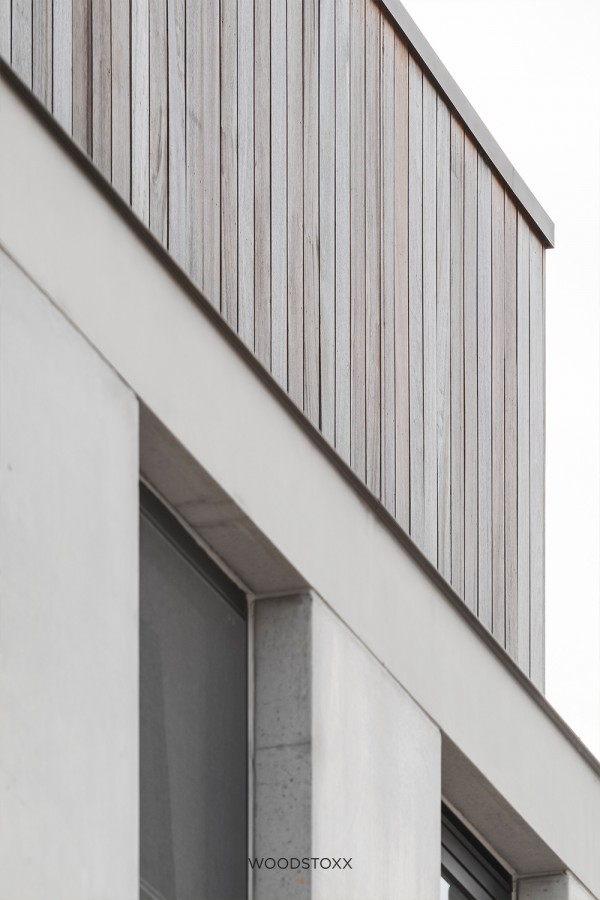 Facade Cladding Padouk Planchette