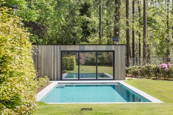 Unicus Poolhouse Modern Padouk Planchet