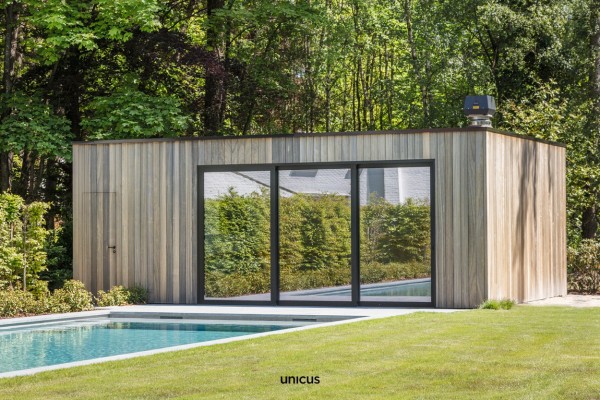 Unicus Poolhouse Modern Padouk Planchet