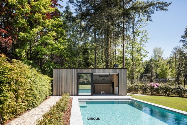 Unicus Poolhouse Modern Padouk Planchet