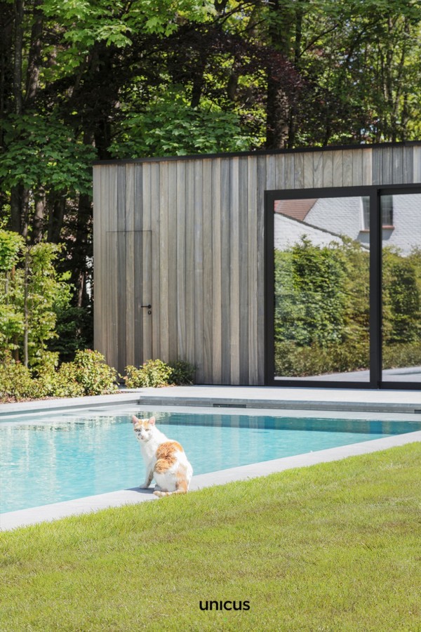 Unicus Poolhouse Modern Padouk Planchet