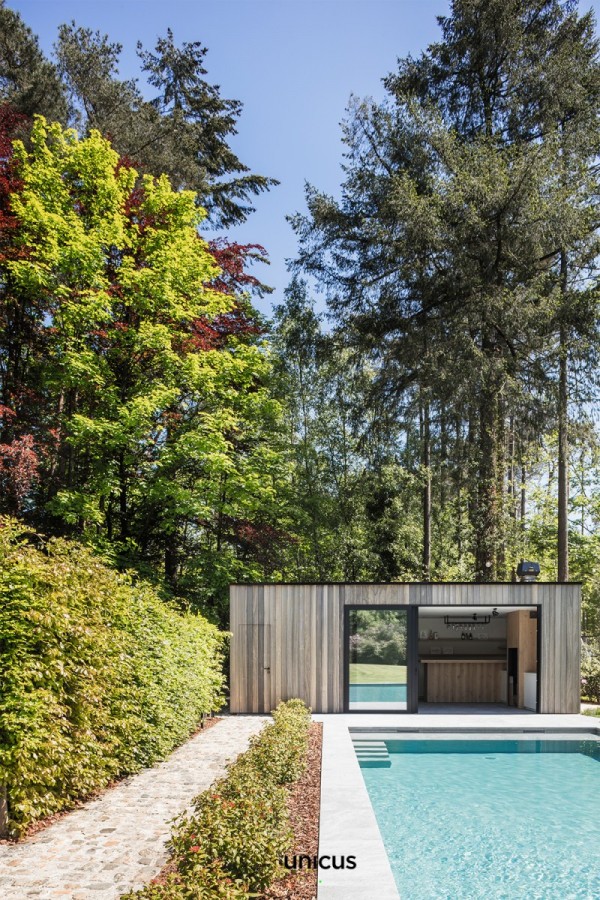 Unicus Poolhouse Modern Padouk Planchet