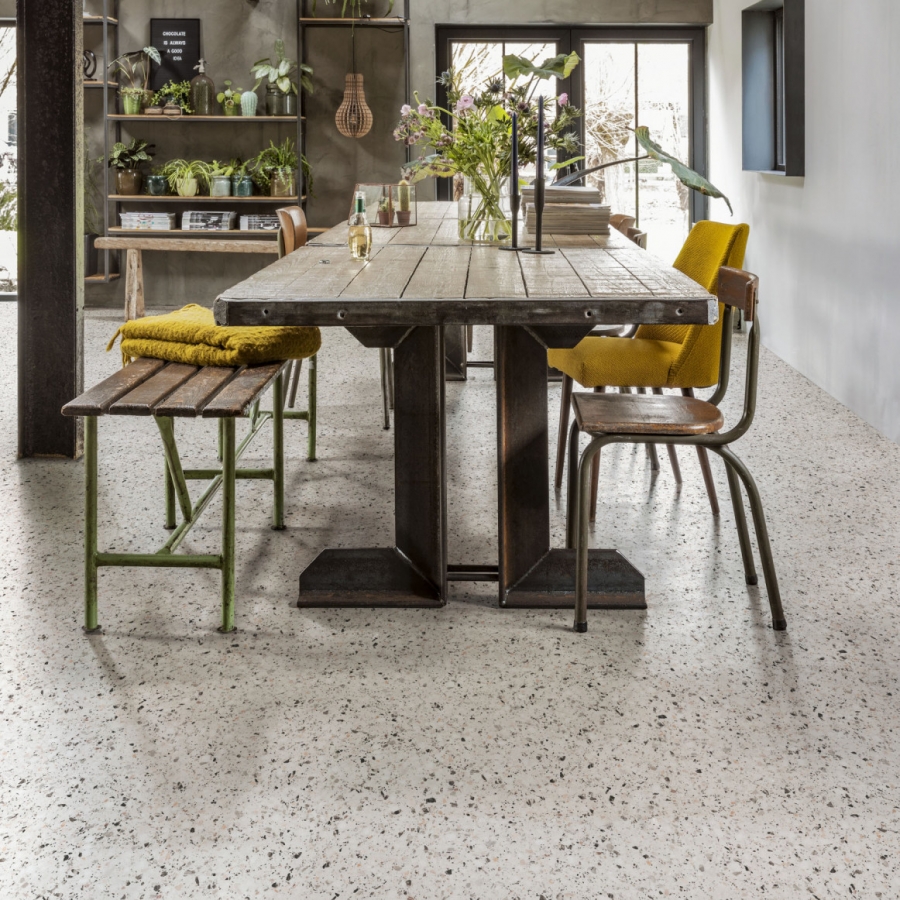 Realisatie 2 floorify terrazzo